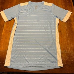 Admiral Soccer Shirt Jersey Short Sleeve Blue Vapor Draw Sz S